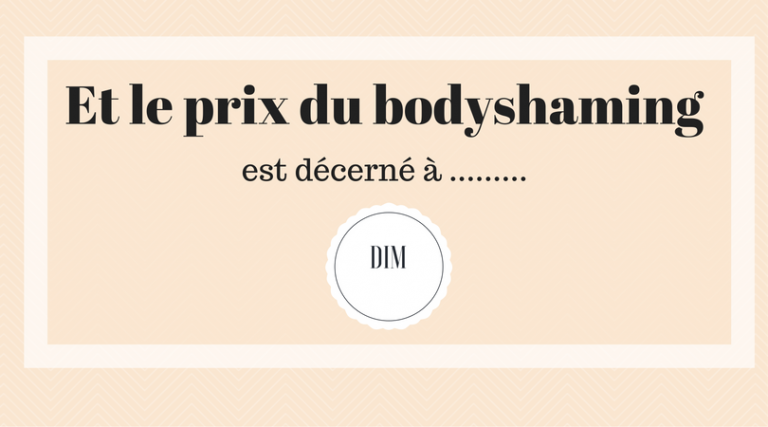 Dim, bienvenue dans ma liste noire.