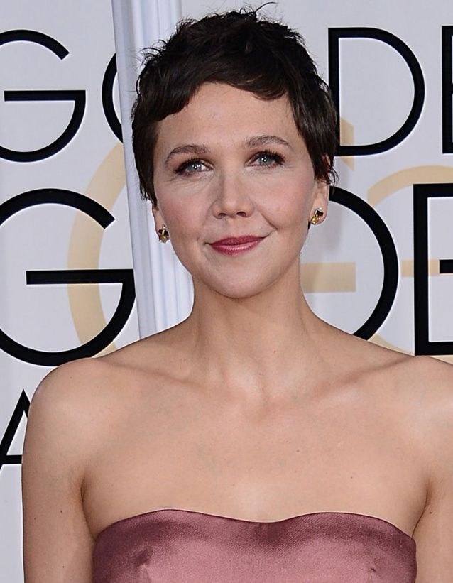 Maggie Gyllenhaal aux Golden Globes 2015