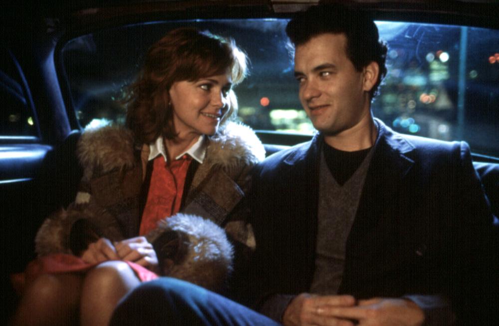 Sally Field et Tom Hanks en couple dans le film Punchline (1988)